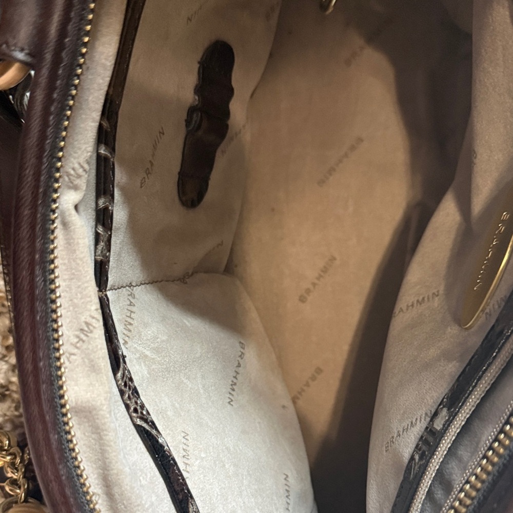 Brahmin expresso fresco Asher mini purse with Tassel - Picture 4 of 10
